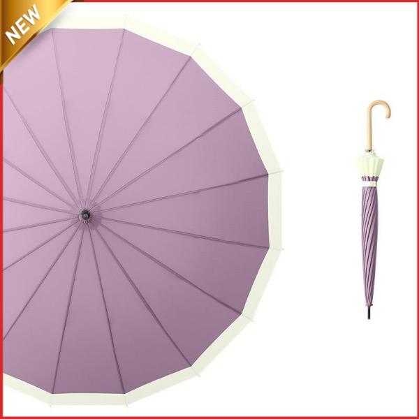 雨傘 長傘 ジャンプ傘 レディース ゴルフ傘 晴雨兼用 男女兼用 長柄 ワンタッチ 自動開閉 折れに...