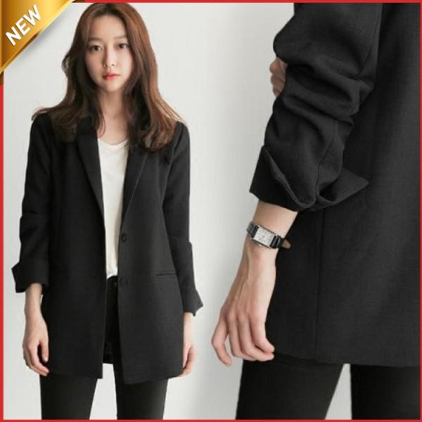 【特価】テーラードジャケット レディース スーツ 卒業式 ゆったり 黒 おしゃれ 春 秋 アウター ...