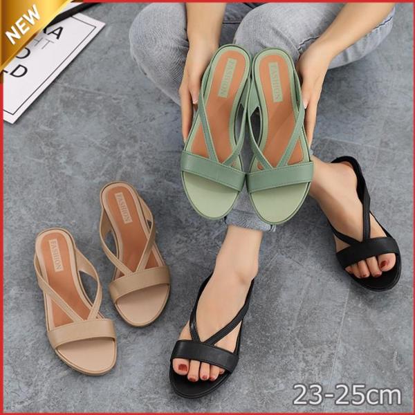 サンダル レディース アウトドア ウェッジソール ローヒール 軽量 美脚 通勤 透かし ぺたんこ サ...