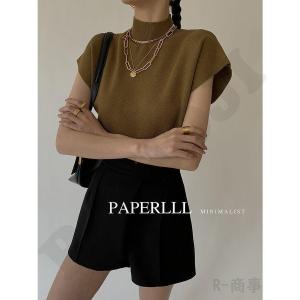 Tシャツ レディース サマーニット ス カット...の詳細画像5