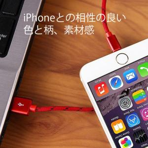 iphone ケーブル 1m 断線防止 充電ケ...の詳細画像1