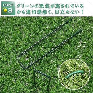 人工芝 ピン 押さえピン 50本 U字ピン 防...の詳細画像4