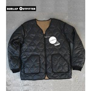 セール　SALE　秋冬　BURLAP OUTFITTER　バーラップアウトフィッター　プリマロフト内蔵　リバーシブル 　キルティング　ジャケット　メンズ｜kkp