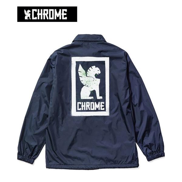 クローム　STENCIL COACH JACKET クローム ステンシル コーチジャケット 