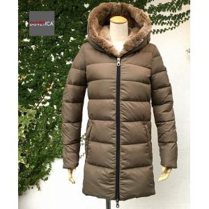 DUVETICA ファー付きダウンジャケット　ベンチコートにも❥ DUVETICA（デュベティカ） ファー付き ダウンコート LEXY レクシー
