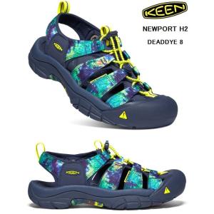 キーン　KEEN　ニューポートH2　タイダイ8　限定モデル　NewPortH2　サンダル　アメリカ　アウトドア　水辺にもＯＫ　レディス　女性用