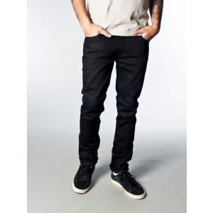 ヌーディージーンズ　NudieJeans　ThinFinn　シンフィン　Dry Cold Black　ブラック　デニム　北欧　スウェーデン｜kkp