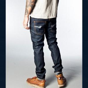 ヌーディージーンズ　NudieJeans　ThinFinn　シンフィン　Ecru Organic L34　ドライ　デニム　北欧　スウェーデン｜kkp