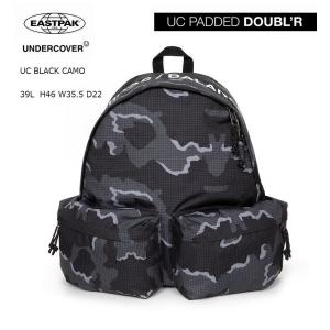 2023春夏新作　アンダーカバー　イーストパック　世界限定　迷彩柄　ブラック　UNDERCOVER　EASTPAK UC　PADDED DOUBL'R　バックパック　Chaos Balance｜kkp