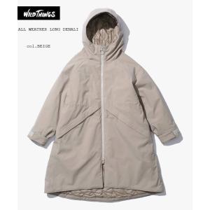 秋冬　WildThings　ワイルドシングス　オールウェザー　ロング　デナリ　プリマロフト内蔵　レディス　ALL WEATHER LONG DENALI　コート｜kkp