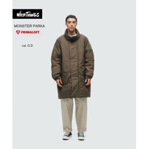 WILD THINGS（ワイルドシングス） 美品 モンスターパーカー WT19104SN
