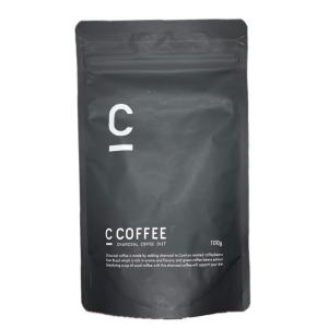 C COFFEE 100g MCTオイル チャコールコーヒーダイエット ブラジル産コーヒー豆100%ｘ珈琲｜KKSコスメ