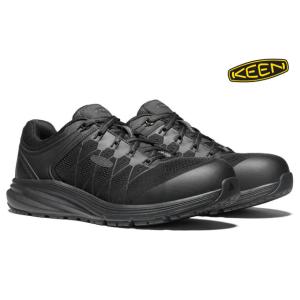 【送料無料】 キーン 1024586 KEEN VISTA ENERGY トレッキングシューズ アウトドアシューズ メンズスニーカー ワークシューズ 作業靴 紳士 靴 ブラック/レイブン｜kksimple