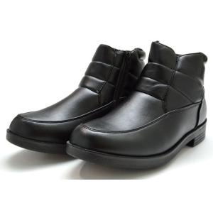 【送料無料(北海道、沖縄除く)】 スーパーソフト 1503 スノーブーツ ウィンターブーツ 紳士ブーツ メンズ 紳士 4E 幅広 ブラック 靴