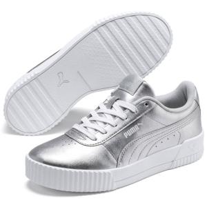 プーマ PUMA 372852 CARINA METALLIC スニーカー レディース 婦人 01 シルバー/シルバー 靴 セール SALE