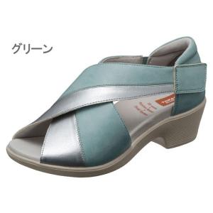 トパーズ TOPAZ aruko コンフォートサンダル レデ...