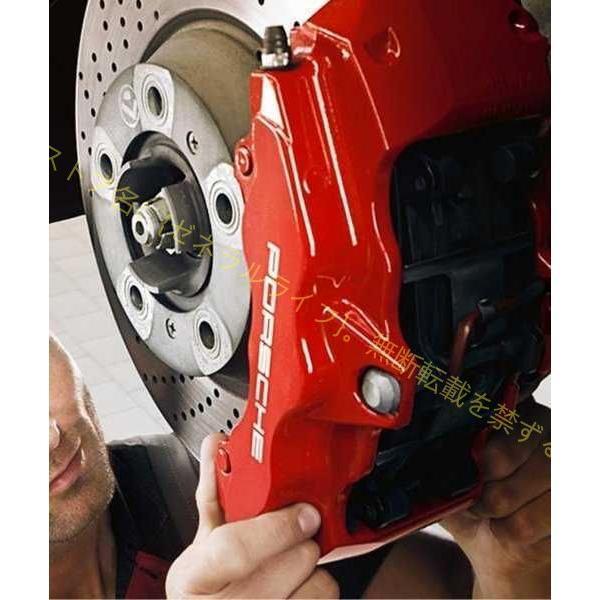 Porsche 耐熱 デカール ステッカー 6枚セット ポルシェ ブレーキ キャリパー カバー ドレ...