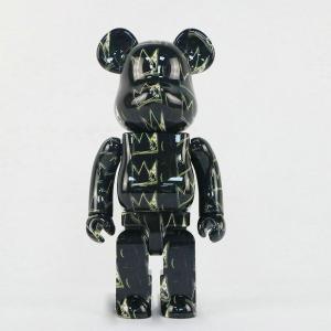 BE@RBRICK ベアブリック　bearbrick 熊 BEAR フィギュア　ブラック バスキア8代目 400%　熊　おもちゃ　誕生日　インテリア　新年　クリスマス｜kkszksl