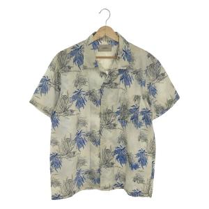 Seagreen / シーグリーン | PROTEA SATIN SHIRT プロテア サテン アロハシャツ | 2 | ホワイト | メンズ｜kldclothing