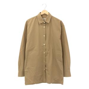 DRIES VAN NOTEN / ドリスヴァンノッテン | コットン スタンダードシャツ | XS | ベージュ | レディース｜kldclothing