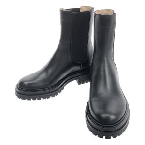 JIL SANDER（ジルサンダー） レザー スクエアトゥ ギャザー ローファー