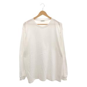 AURALEE / オーラリー | LUSTER PLAITING L/S TEE スーピマコットン プレーティング ロングスリーブTシャツ | 5 | ホワイト | メンズ｜kldclothing