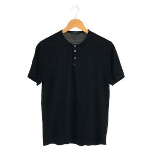 【美品】  ZANONE / ザノーネ | イタリア製 コットン クルーネック Tシャツ カットソー | 48 | ネイビー | メンズ｜kldclothing