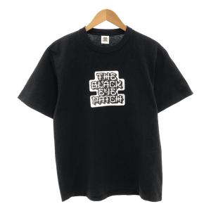 【美品】  BlackEyePatch / ブラックアイパッチ | 2023SS | KANJI LABEL TEE 漢字ラベル ロゴプリント Tシャツ | M | ブラック | メンズ｜kldclothing