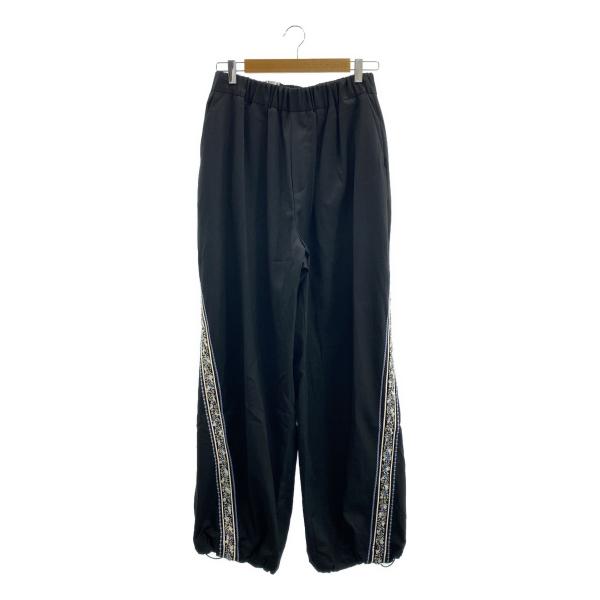 【美品】  ADERERROR / アーダーエラー | Lawn ウール シルク サイドライン トラ...