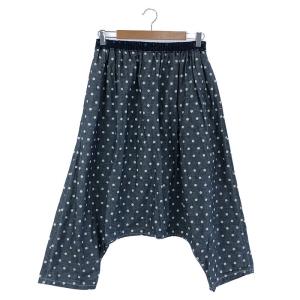 【美品】  tricot COMME des GARCONS / トリココムデギャルソン | 2013SS | デニム ドット サルエルパンツ | インディゴ | レディース｜kldclothing