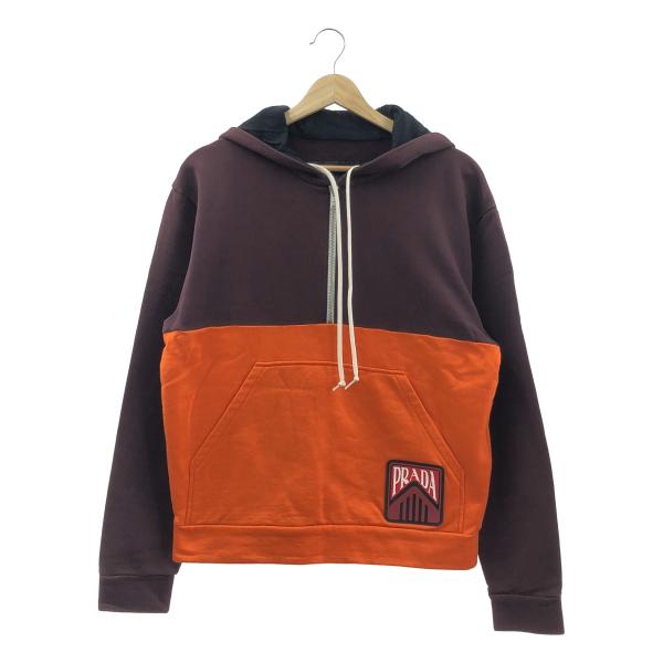 PRADA / プラダ バイカラー ハーフジップ パーカー