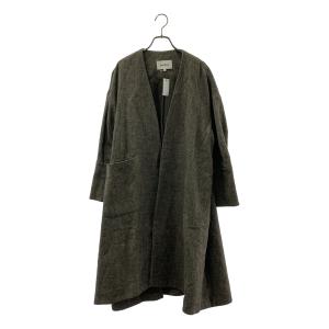 ENFOLD / エンフォルド ウール リネン オーバー ガウンコート