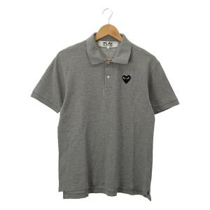 PLAY COMME des GARCONS / プレイコムデギャルソン | ビジュー装飾 クルーネック プリント Tシャツ | M | ホワイト | メンズ｜kldclothing