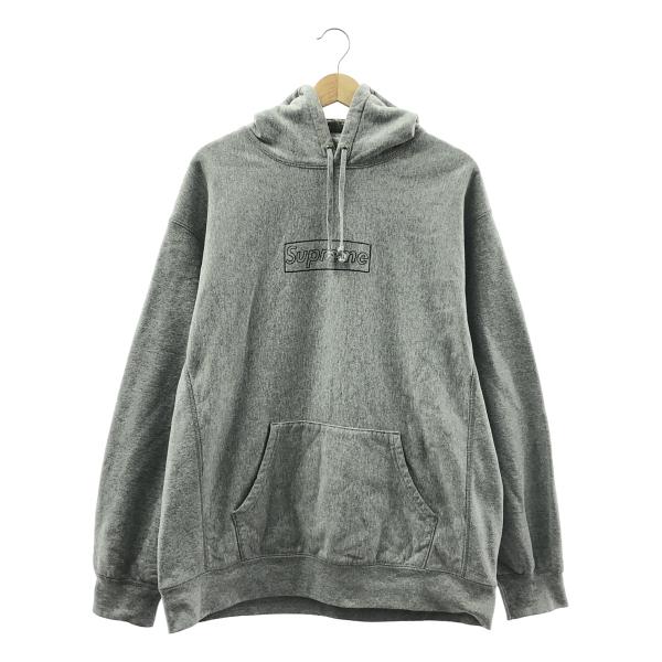 SUPREME / シュプリーム | ×Kwas カウズ / Chalk Box Logo Hood...