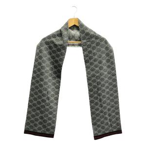 GUCCI（グッチ） マフラー メンズ レディース ネイビー GUCCI 570603
