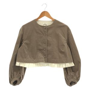 【新品】  madder madder / マダマダ | ”COLLECTOR”classical bolero ”コレクトル”クラシカルボレロ  | F | ブラウン | レディース｜kldclothing