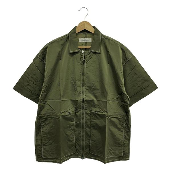 【新品】  prasthana / プラスターナ | east wind work shirt 半袖...