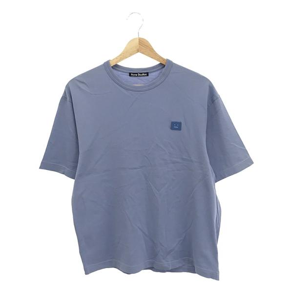 Acne Studios / アクネストゥディオズ | フェイスロゴパッチ クルーネック Tシャツ ...