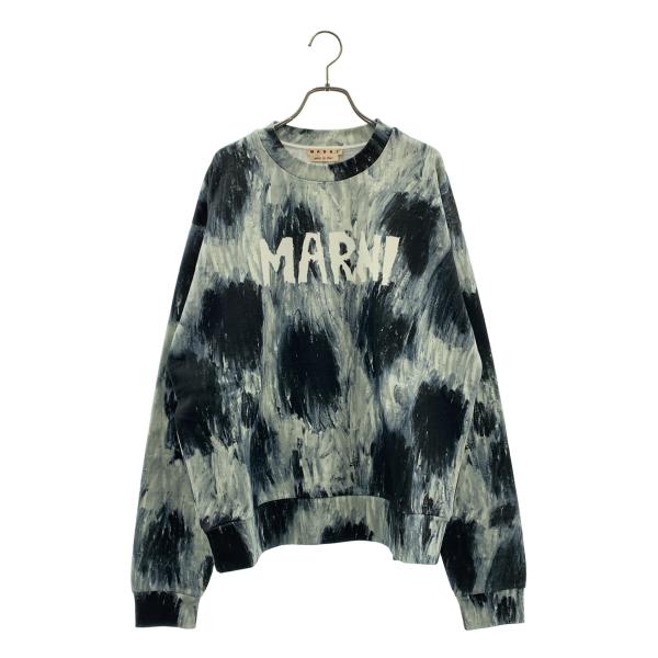 MARNI / マルニ ブラシストロークプリント ロゴ スウェット