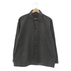 COMOLI / コモリ | 2020AW | ヨリ杢 オープンカラーシャツ | 1 | グレー | メンズ｜kldclothing