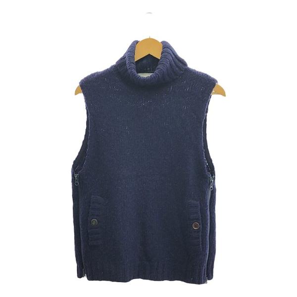 UNDERCOVERISM / アンダーカバイズム | ウール アクリル混 タートルネック サイドジ...