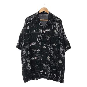 EEL / イール | Merci shirt 裏地ボタニカル柄 半袖 メルシーシャツ 