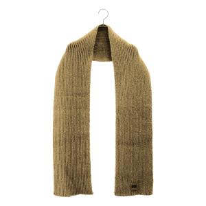 UGG / アグ ウール ロゴレザーパッチ ストール マフラー