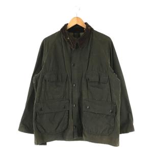 Barbour / バブアー | bedale wax jacket ビデイル ワックス ジャケット オイルド チンストラップ付き 襟コーデュロイ | 40 | オリーブ | メンズ｜kldclothing