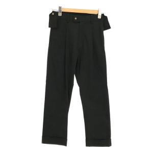 【美品】  madder madder / マダマダ | 2021 | TICKET PANTS チケットパンツ | 0 | ブラック｜kldclothing