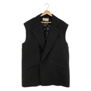 【美品】アリシアスタン　ベストジャケット　ボア　ブラウン ALEXIA STAM（アリシアスタン）の「Open Collar Jumpsuit
