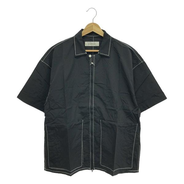 【新品】  prasthana / プラスターナ | east wind work shirt 半袖...