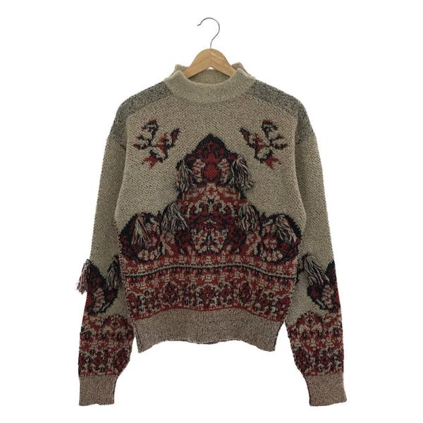 TOGA PULLA / トーガプルラ | Rug jacquard knit pullover ラ...