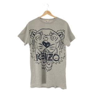【美品】  KENZO / ケンゾー | Tiger T-Shirt カットソー | 14A | グレー | レディース｜kldclothing