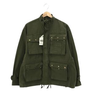 【新品】  AUBERGE / オーベルジュ | 2023SS | ORLEANS ミリタリージャケット | 38 | オリーブ | メンズ｜kldclothing